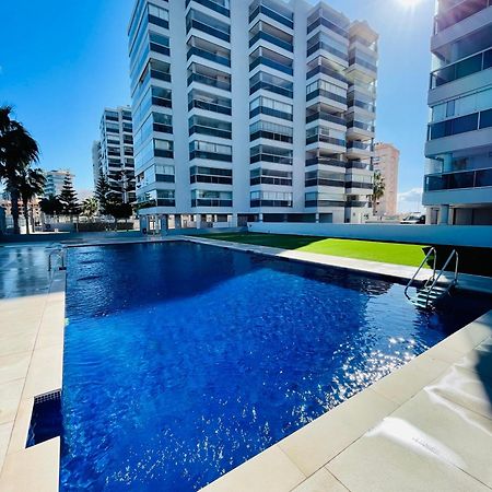 شقة Apartamento En Primera Linea Con Vistas A La Playa Ensenada Del Esparto Del Residencial Vina Del Mar لا مانغا ذيل مار مينور المظهر الخارجي الصورة
