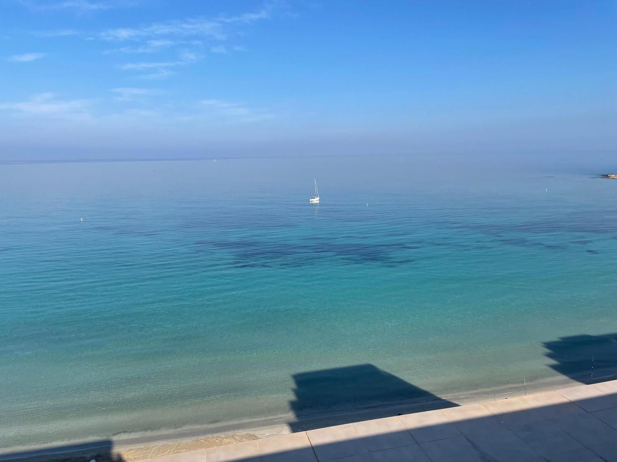 شقة Apartamento En Primera Linea Con Vistas A La Playa Ensenada Del Esparto Del Residencial Vina Del Mar لا مانغا ذيل مار مينور المظهر الخارجي الصورة